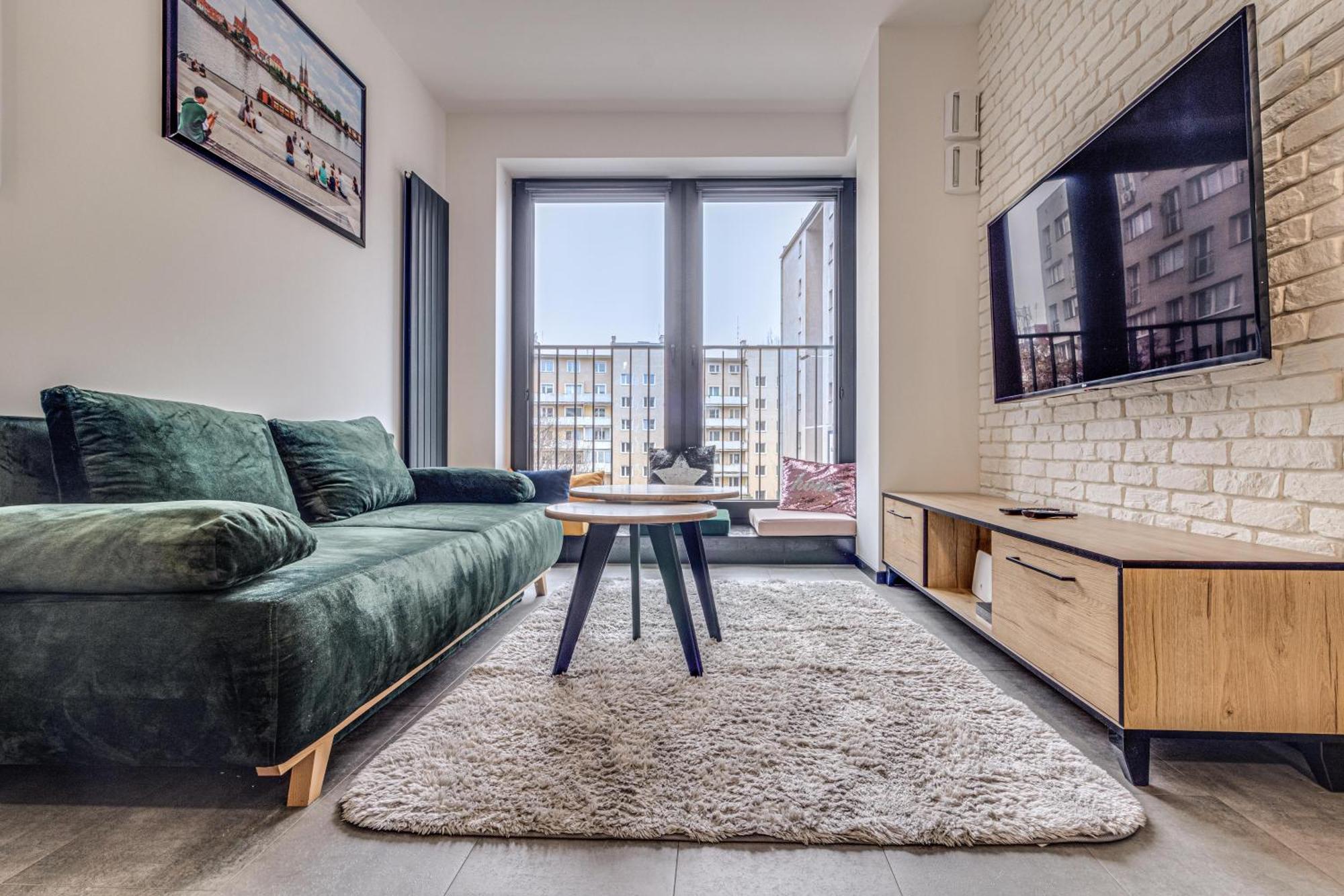 Rentplanet - Apartament Wyszynskiego วรอตซวาฟ ภายนอก รูปภาพ